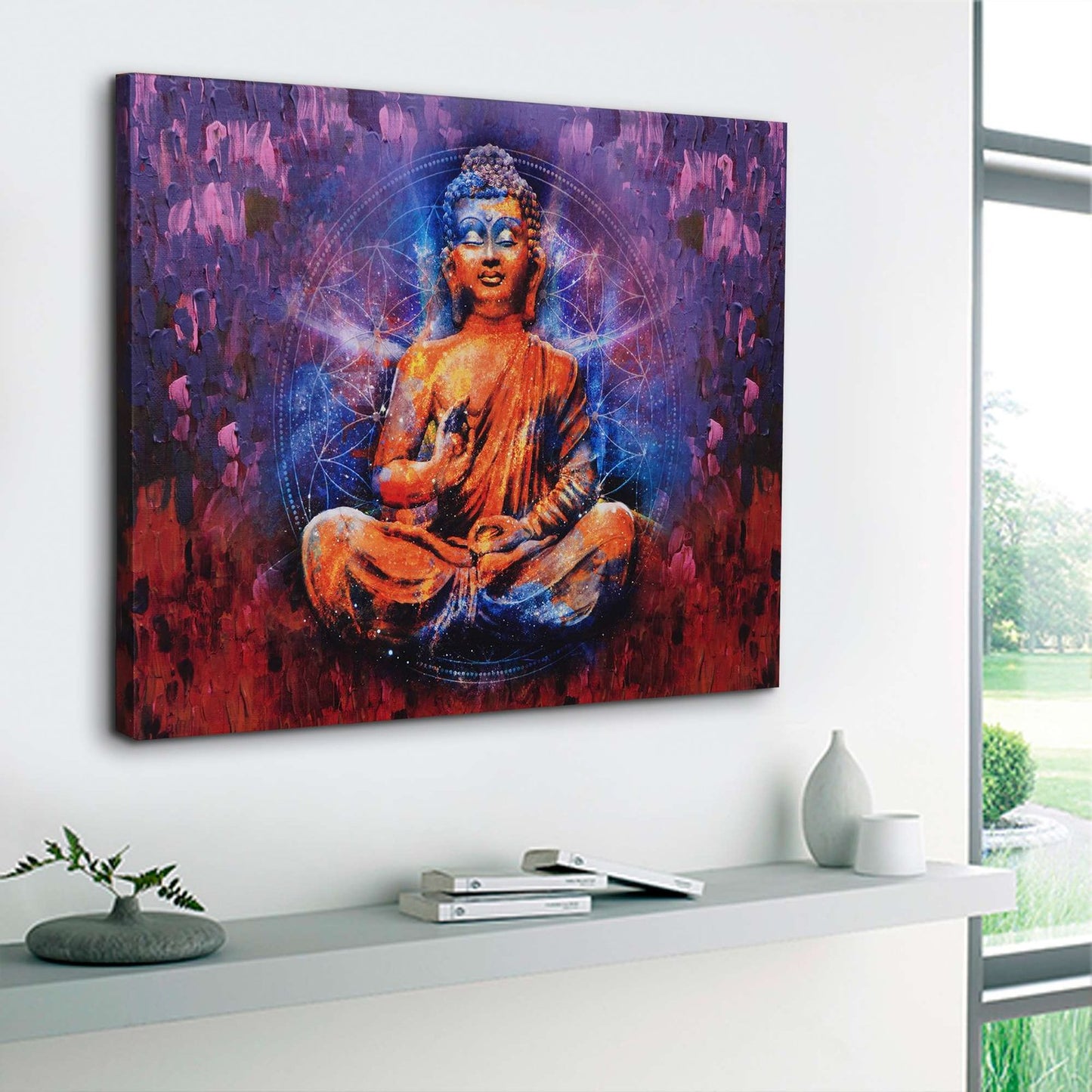 Framed Canvas Painting