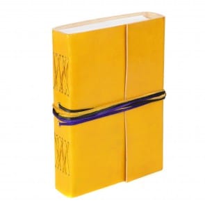Craftshades – Multipurpose Unique Design 7″5 Handcrafted Leather Notebook | 100% Genuine Leather