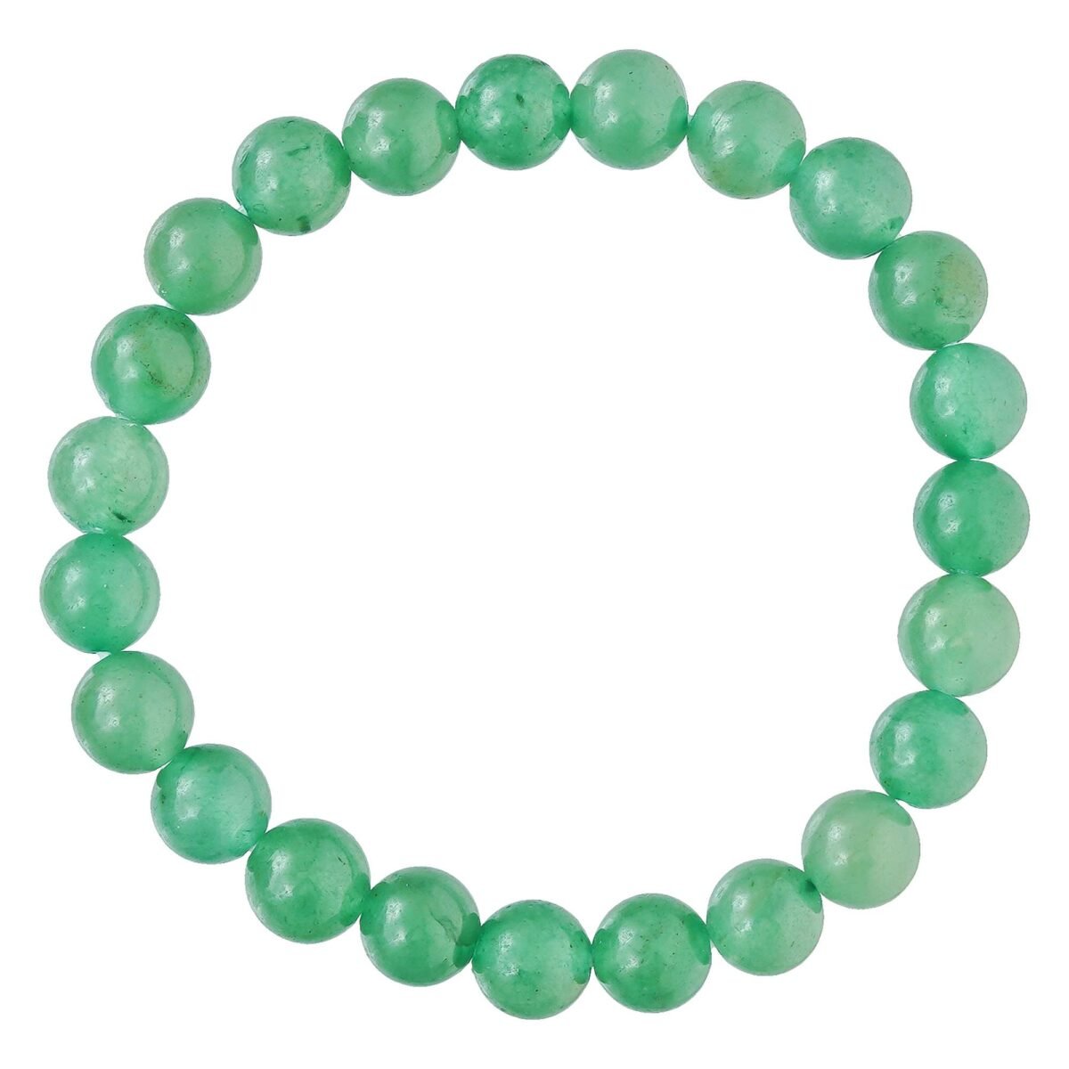 Jade Dark Green Bracelet for Women Men’s Gifts – Protection Healing Crystal Bracelet – 8mm Gemstone Beaded Adjustable