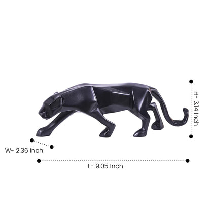 Artarium Modern Art Geometric Jaguar Figurine Idol