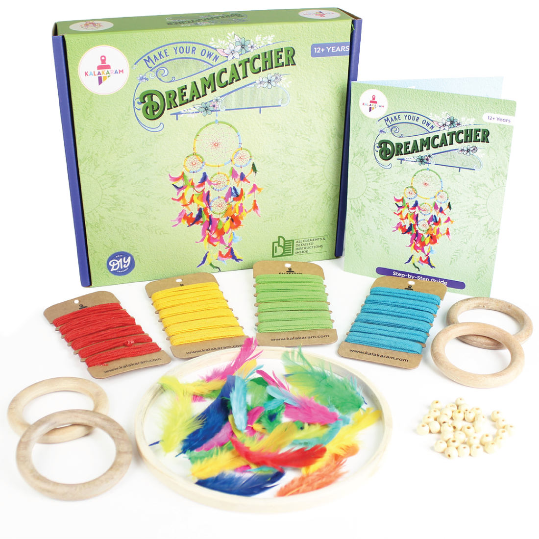 Kalakaram 5 Ring Dreamcatcher Making Kit