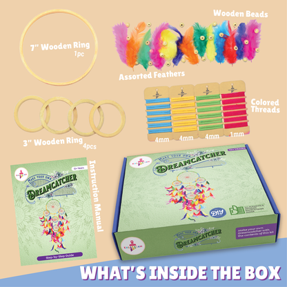 Kalakaram 5 Ring Dreamcatcher Making Kit