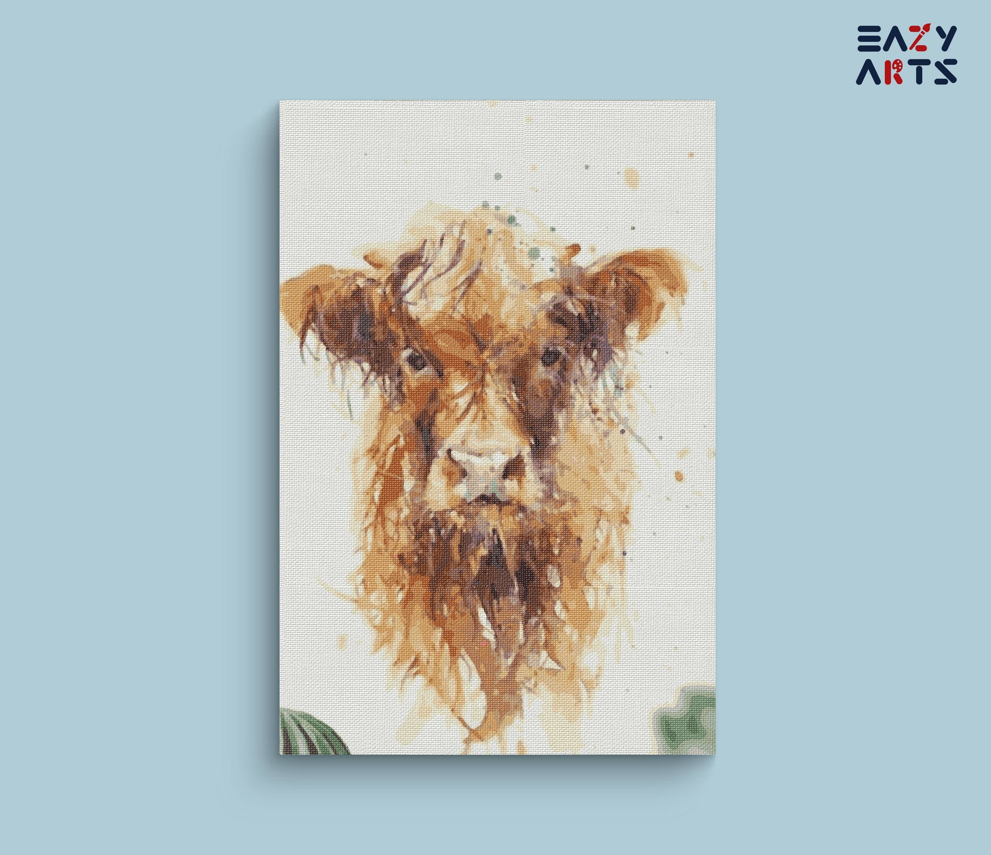 Baby CowDIY Paint By Numbers kit