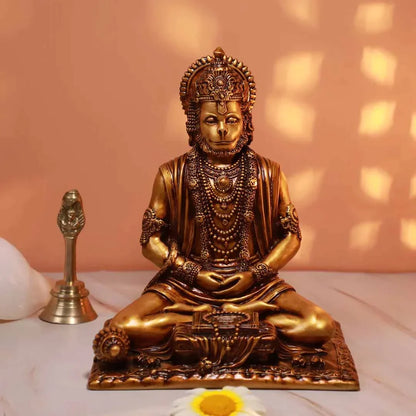 Artarium Meditating Lord Hanuman Idol