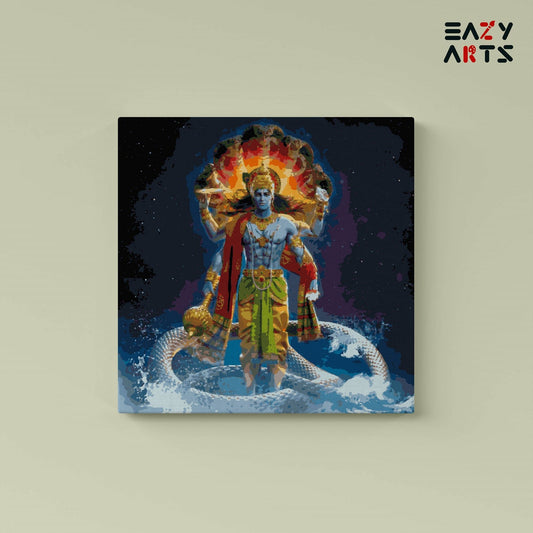 Lord Vishnu Paint By Numbers kit