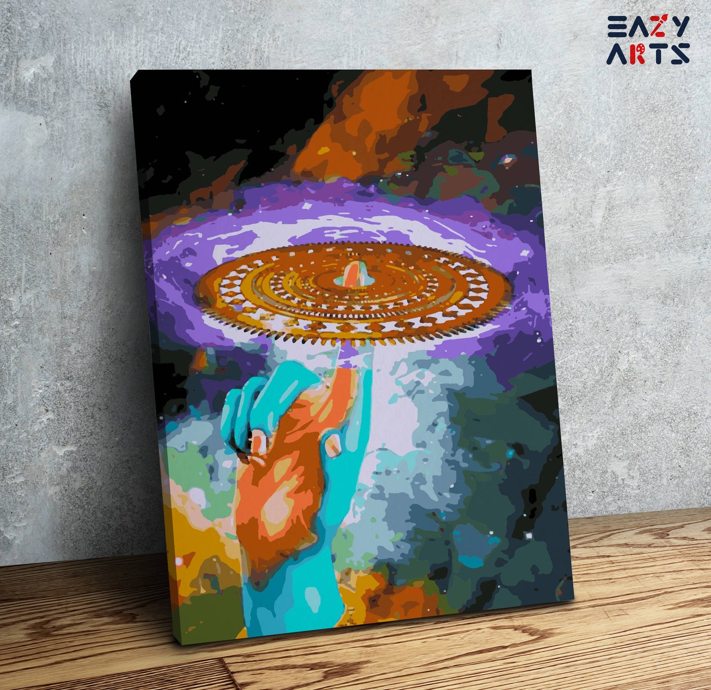 Sudarshan Chakra Paint By Numbers kit