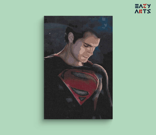 Superman Paint By Numbers kit