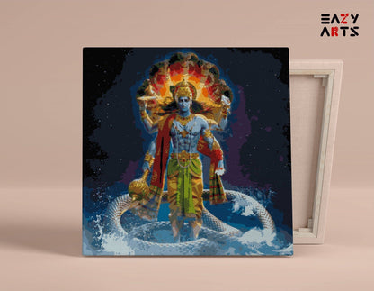 Lord Vishnu Paint By Numbers kit