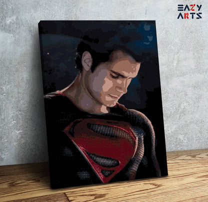 Superman Paint By Numbers kit