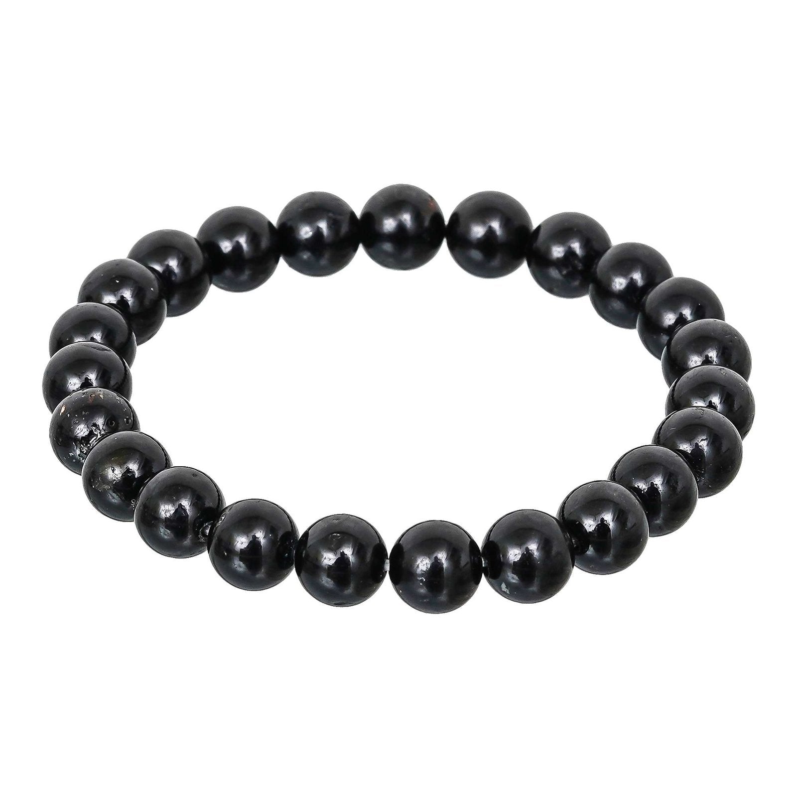 Black Obsidian Bracelet for Women Men’s Gifts – Protection Healing Crystal Bracelet – 8mm Gemstone Beaded Adjustable