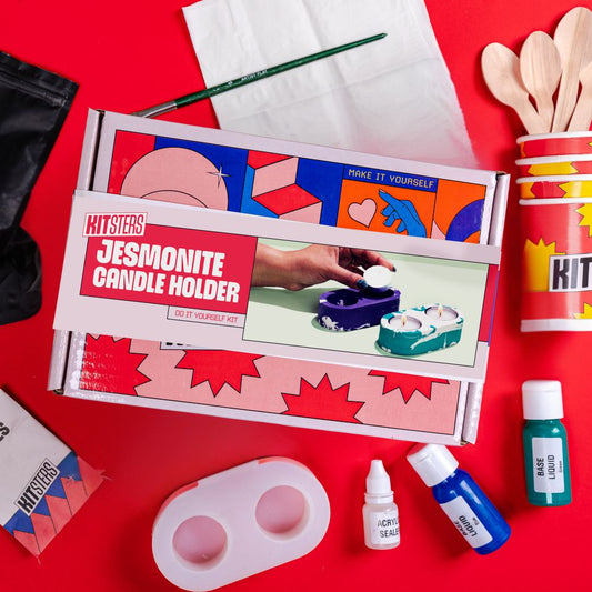 DIY Jesmonite Tea Light Candle Holder Kit