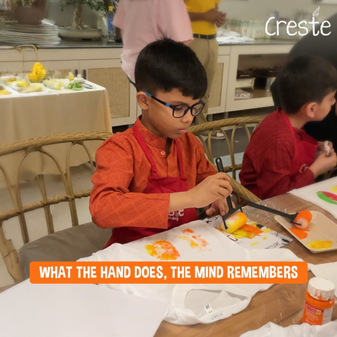 DIY Leaf Printing on Tshirt Kit | 5years+