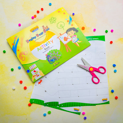 Safety Scissors with Activity Sheets & Book