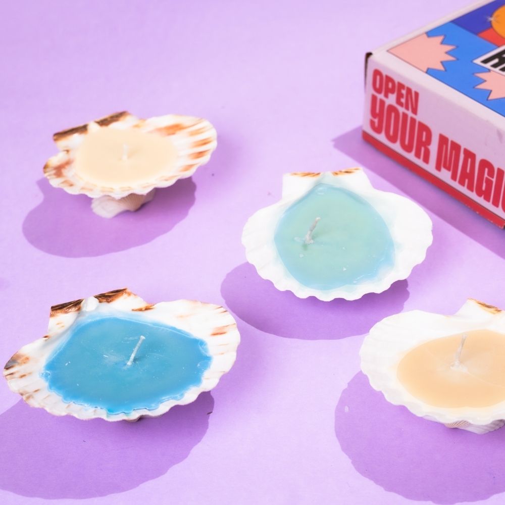 DIY Shell Candle Kit