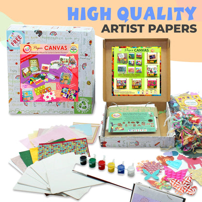 DIY Artist's Standup Album- All in 1 Activity Kit Including Accessories and Paints