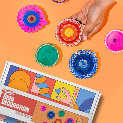 DIY Diya Decoration Kit