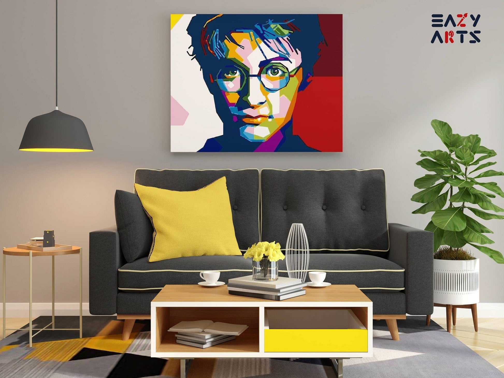 Harry Potter Abstract Paint By Numbers kit