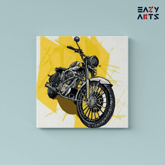 Royal Enfield Bike Paint By Numbers kit