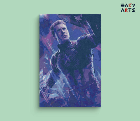 Captain America Paint By Numbers kit