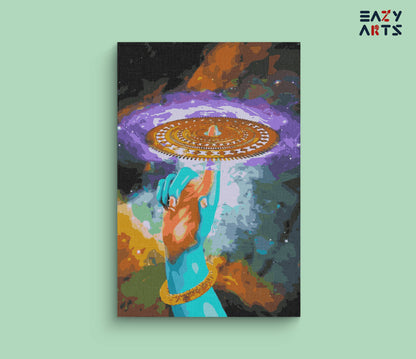 Sudarshan Chakra Paint By Numbers kit