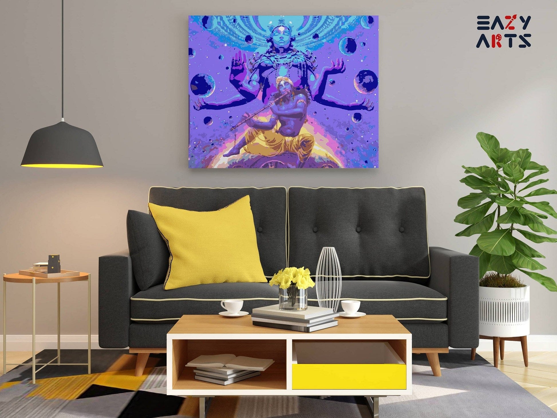 Lord Krishna Paint By Numbers kit