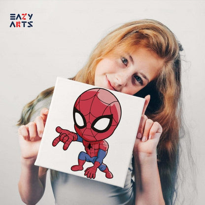 Little Spiderman Paint By Numbers Kit For Kids