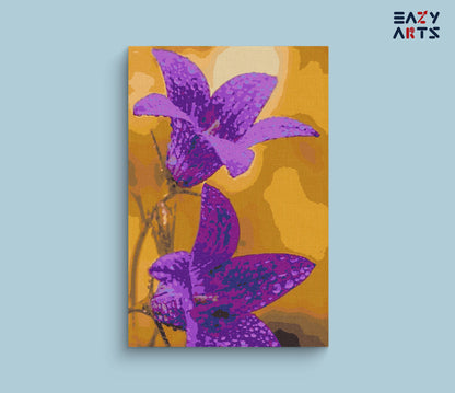 Lily Purple Flower Paint By Numbers kit