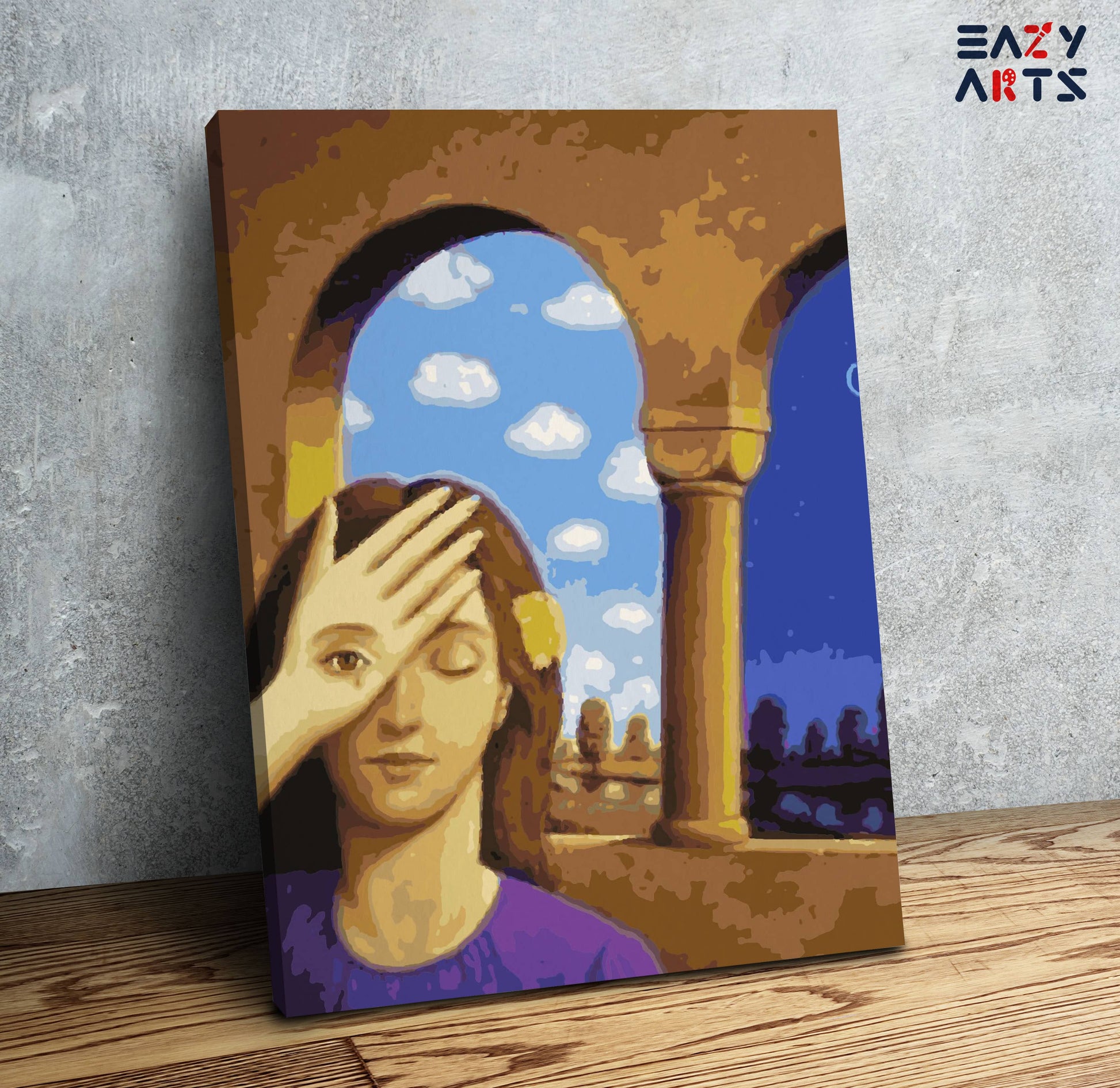 Eye Opener by MF Husain Paint By Numbers kit