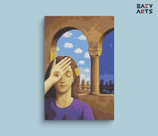 Eye Opener by MF Husain Paint By Numbers kit