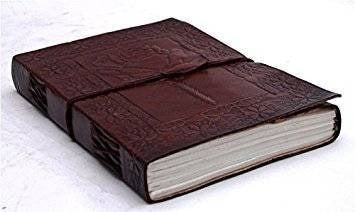 Craftshades – Rose Flower Embossed Unique Design 7″5 Handcrafted Leather Journal/Diary 100 page | 100% Genuine Leather