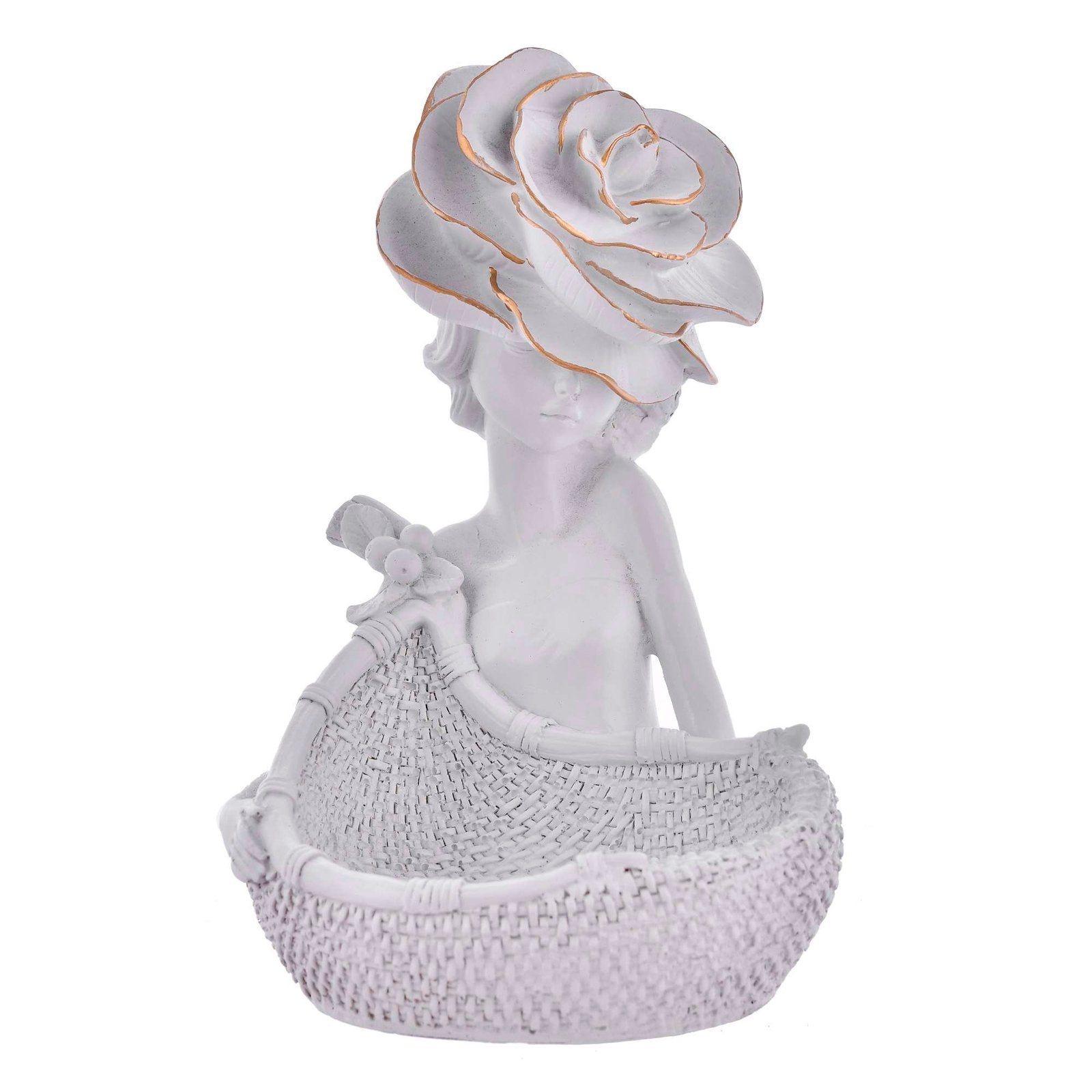 Lady with Basket Statue
