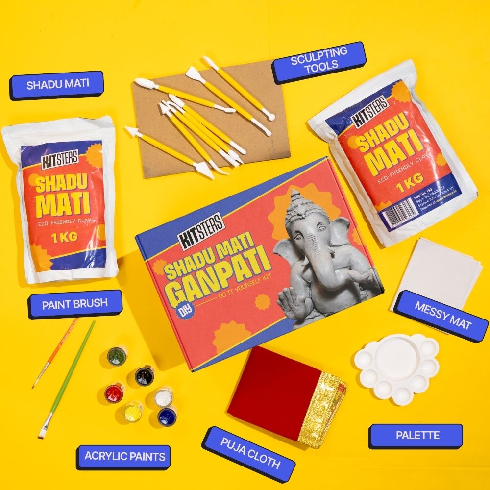 DIY Shadu Mati Ganpati Kit