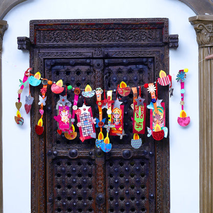 FUN DIWALI LUMINAIRE Paper Bunting Décor
