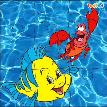 Wooden Jigsaw Puzzles - Ariel and Friends Disney Anime Cartoon Characters