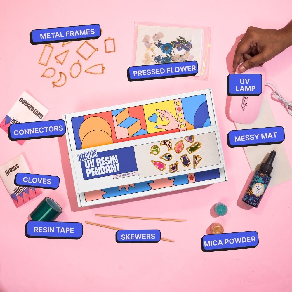 DIY UV Resin Pendant Kit