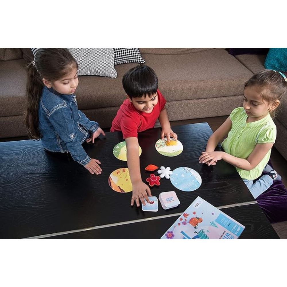 Chalk and Chuckles Season Wise Preschool Learning Early Years Science | Thinking and Sorting Educational Game for Kids