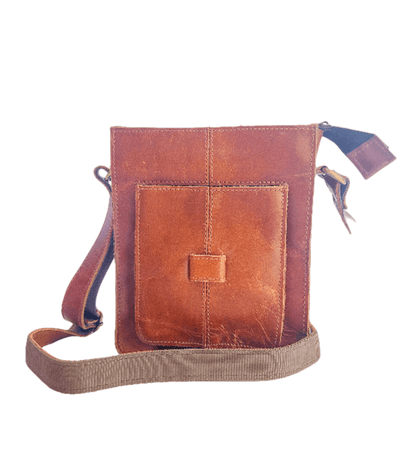 Craftshades – 9*11 Inch Leather Sling Bag | 100% Genuine Leather