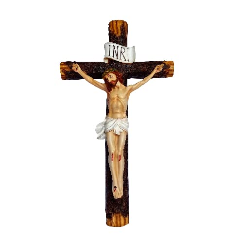Newven Holy Cross Showpiece Idol Catholic Wall Decorative Christian Statues