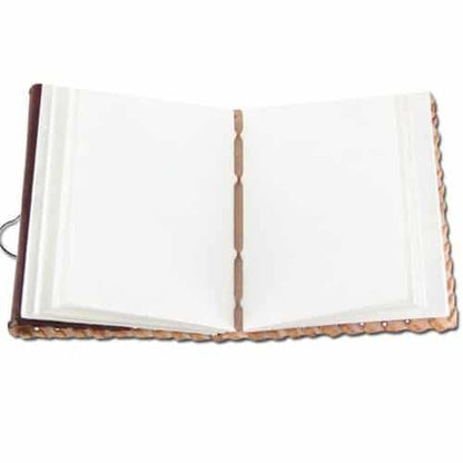 Craftshades – Plain Brown Shaded 7″5 Handcrafted Leather Journal/Diary 200 page | 100% Genuine Leather