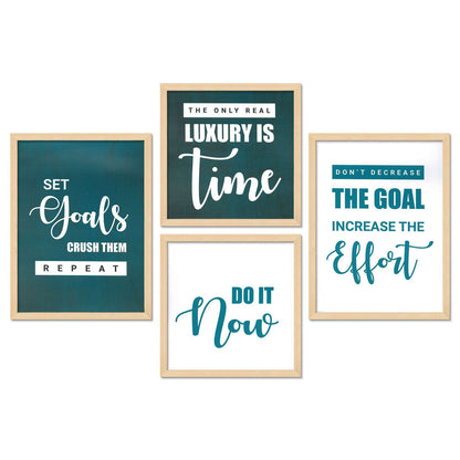 SET OF 4 DIGITAL WALL PAINTING
