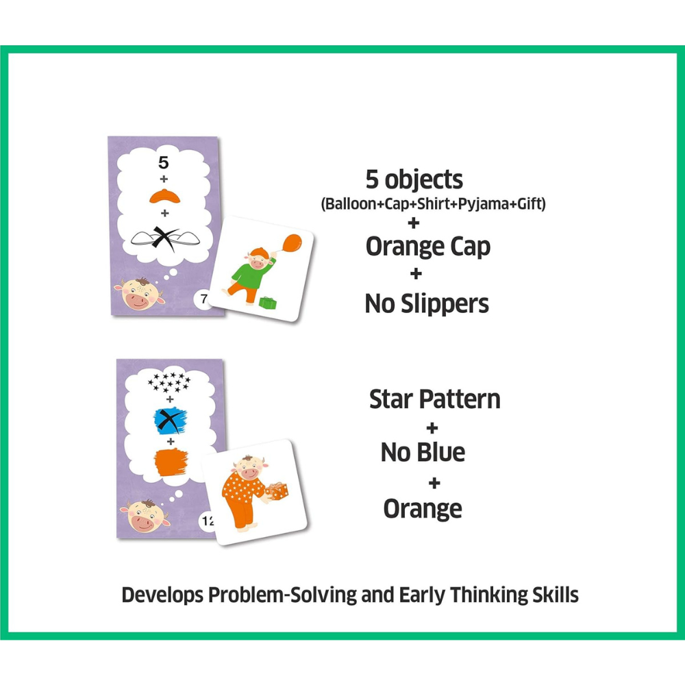 Chalk and Chuckles Pyjama Party Fun Educational Colour Matching | Logic Preschool Brain Game for Kids