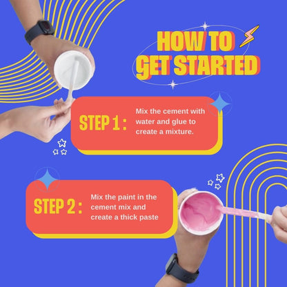 DIY Texture Painting Kit