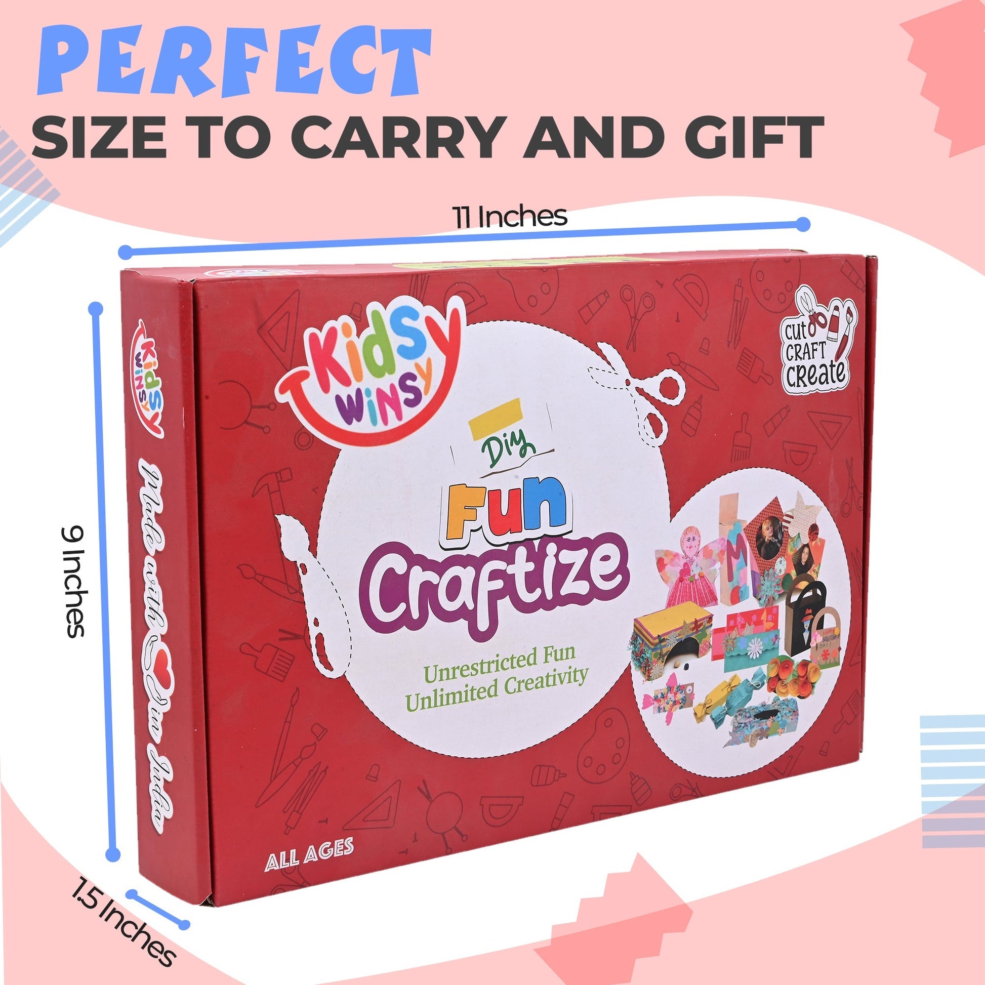 DIY Unique Crafting Accessories Box