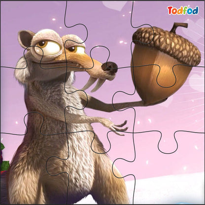 Wooden Jigsaw Puzzles - Ice Age & Friends Anime Cartoon Characters