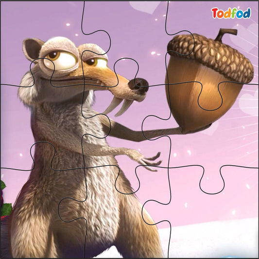 Wooden Jigsaw Puzzles - Ice Age & Friends Anime Cartoon Characters