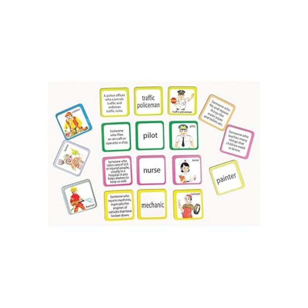 Creative's Language Learning Center- Occupation | Home & School Learning Pack | Educational Game for Kids | 7 Ways to Play & Learn