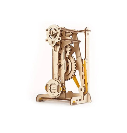 Ugears STEM Pendulum Model Kit - Creative Wooden Model Kits for Adults, Teens and Children - DIY Mechanical Science Kit for Self Assembly - Unique Educational and Engineering 3D Puzzles with App