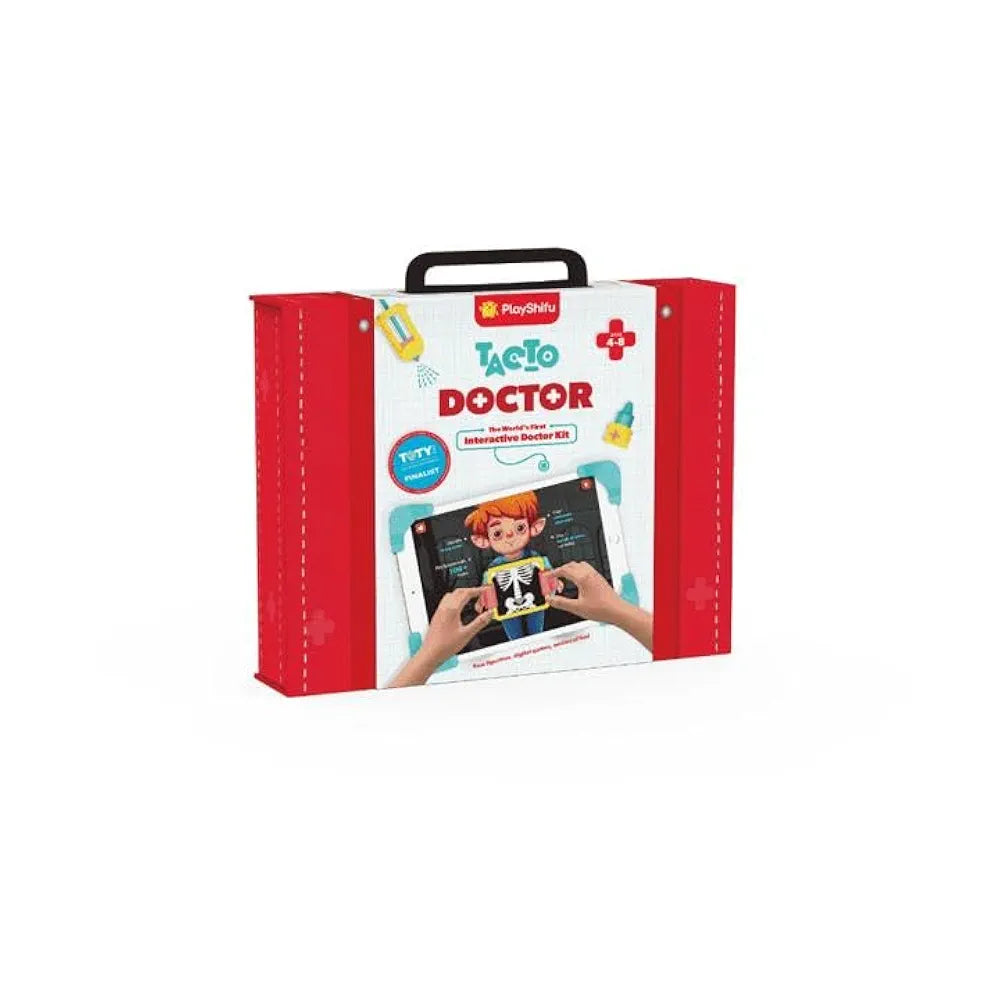 PlayShifu Tacto Doctor AR-Powered STEM Pretend Play Toys for Kids -STEM Kit with 3 Interactive Games and 100+ Fun Learning Levels 