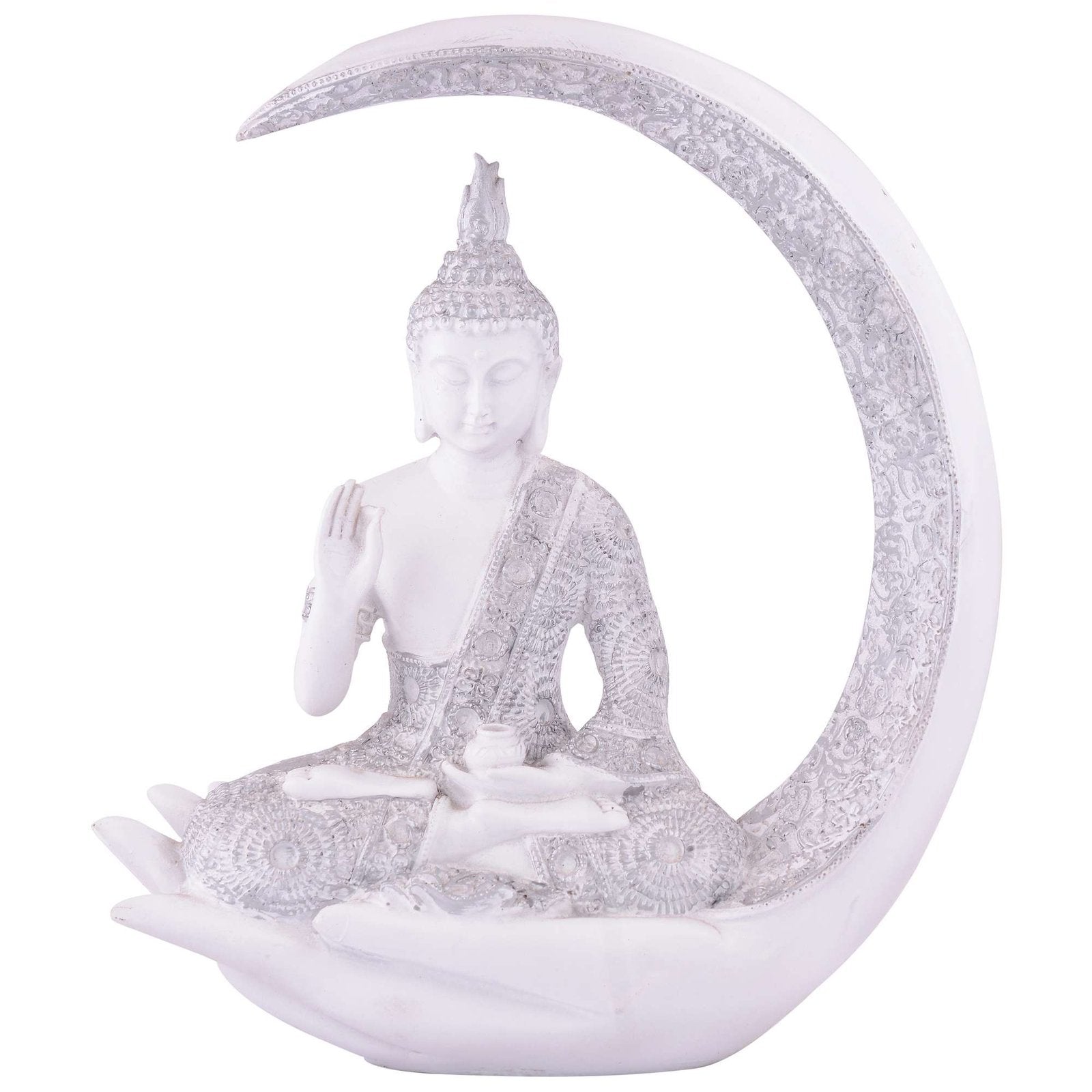 Buddha Idol Statue Showpiece Gift Gifting Item Polystone Home Decor Decoration