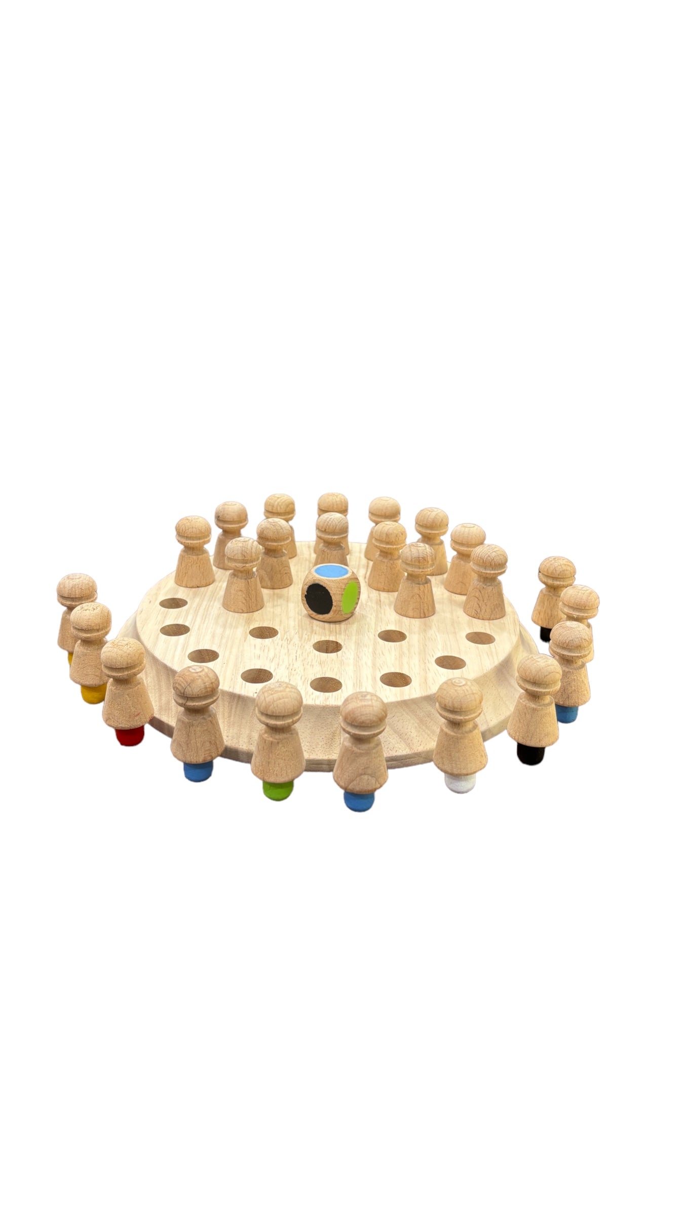 Matching Wooden Memory Chess Game